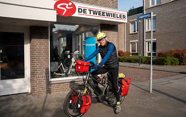 Geurt: "We vragen nooit: wat kost het? Maar: wat heeft onze fiets nodig?"